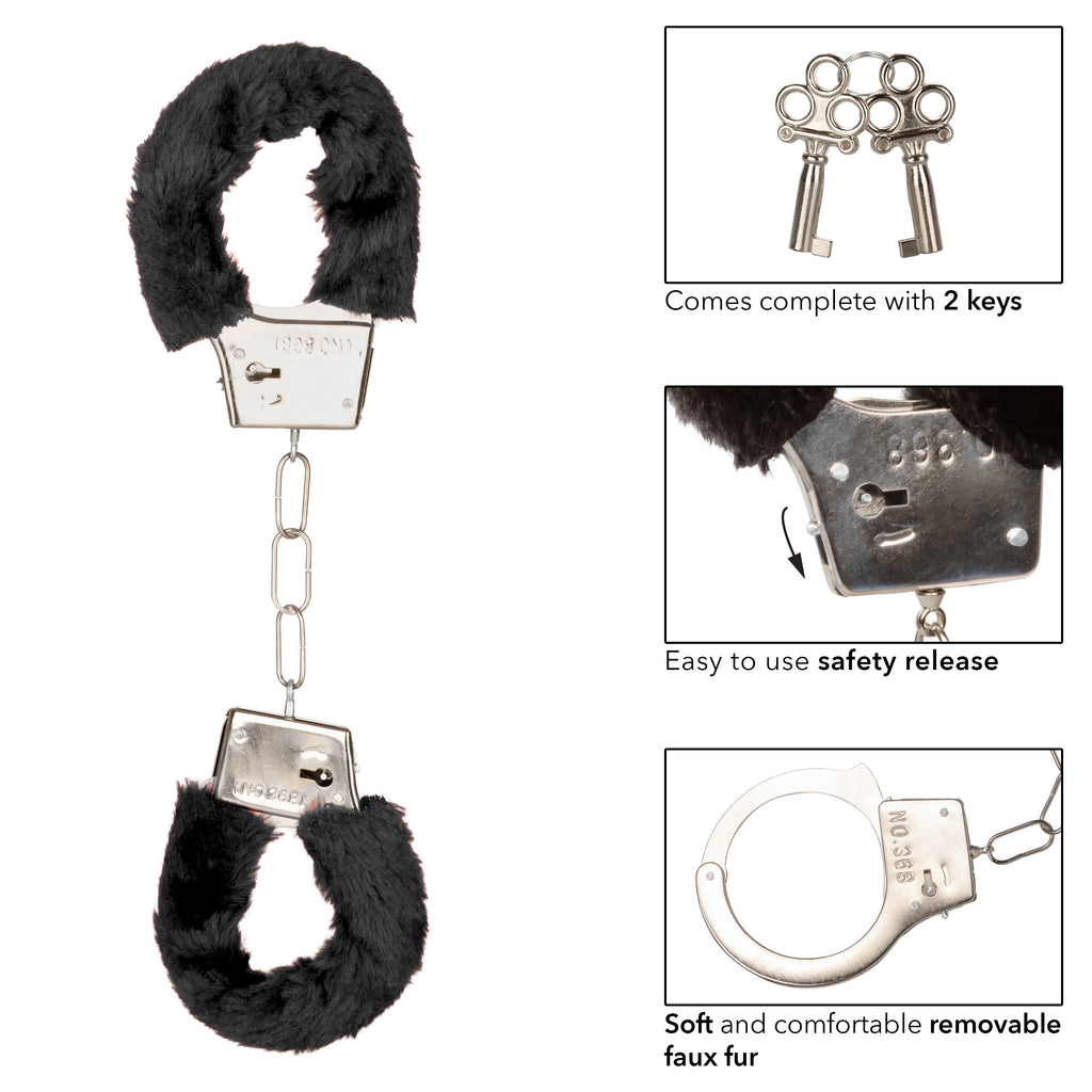 Playful Furry Cuffs by CalExotics from LoveMart Co.