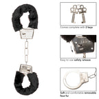 Playful Furry Cuffs by CalExotics from LoveMart Co.