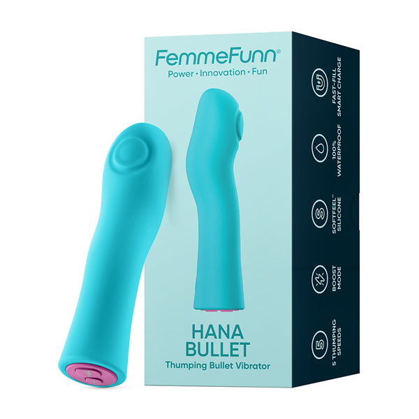 Hana Bullet Thumping Vibrator by Femme Funn from LoveMart Co.