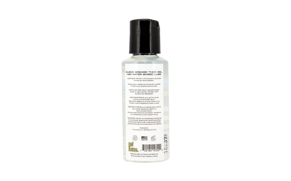 Elbow Grease H2O Classic Thick Gel - 2.4 Oz. by B Cummings from LoveMart Co.