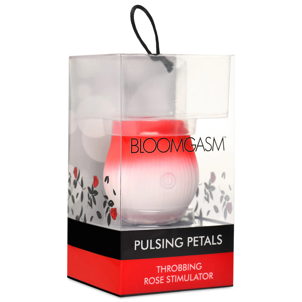 Pulsing Petals Throbbing Rose Stimulator by XR Brands from LoveMart Co.