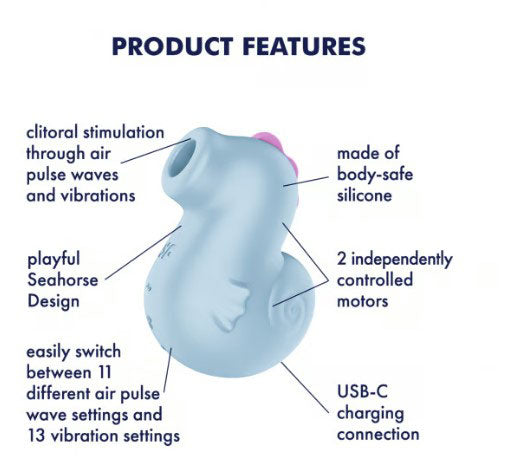 Sea Pony - Baby by Satisfyer from LoveMart Co.