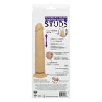 Rechargeable Vibrating and Thrusting Silicone Studs by CalExotics from LoveMart Co.