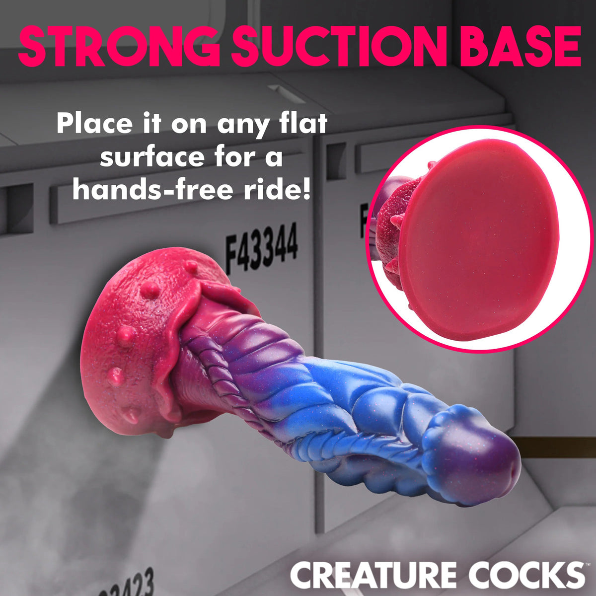 Intruder Alien Silicone Dildo by XR Brands from LoveMart Co.