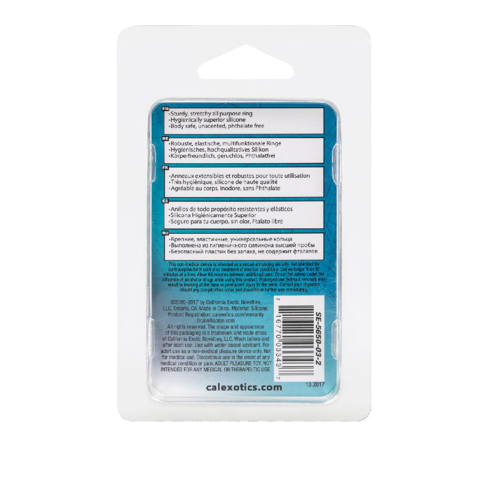 Dr. Joel's Silicone Prolong Ring Smooth by CalExotics from LoveMart Co.