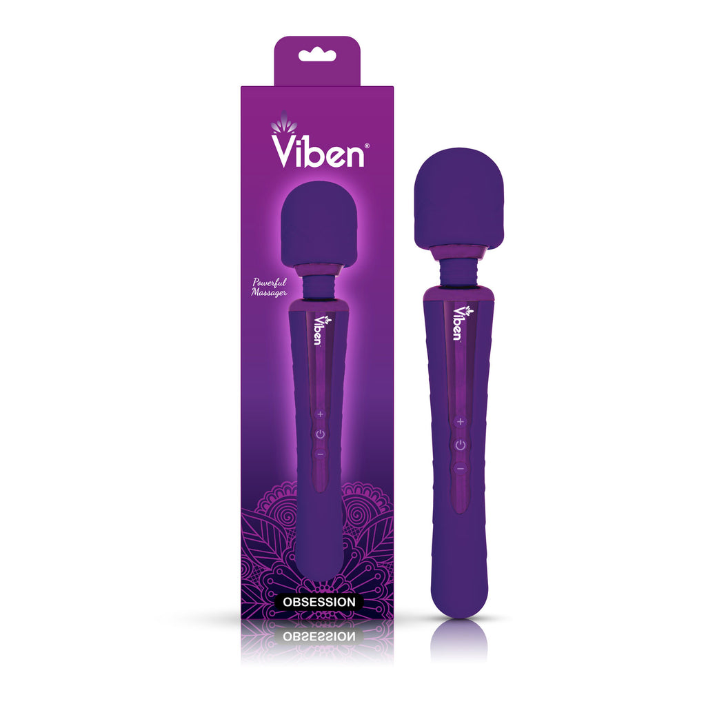 Obsession Wand Massager - Violet by Viben from LoveMart Co.