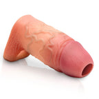Jock Silicone Penis Extension Sleeve - Light by Curve Toys from LoveMart Co.