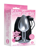 The 9's the Starter Bejeweled Stainless Steel Plug - Pink by Icon Brands from LoveMart Co.