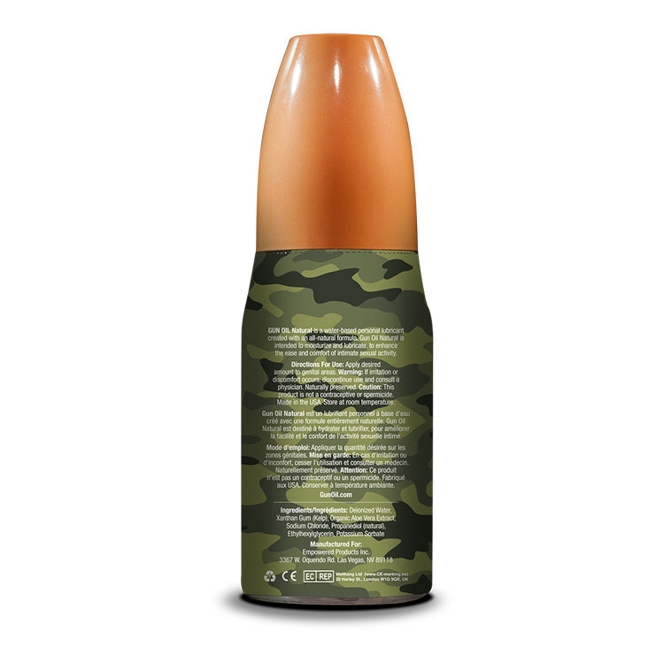 Gun Oil Natural 8 Oz by Gun Oil Pink Lubricant from LoveMart Co.