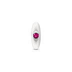Silver Anchor Buttplug Kit - Clear Iridescent/ by Viben from LoveMart Co.
