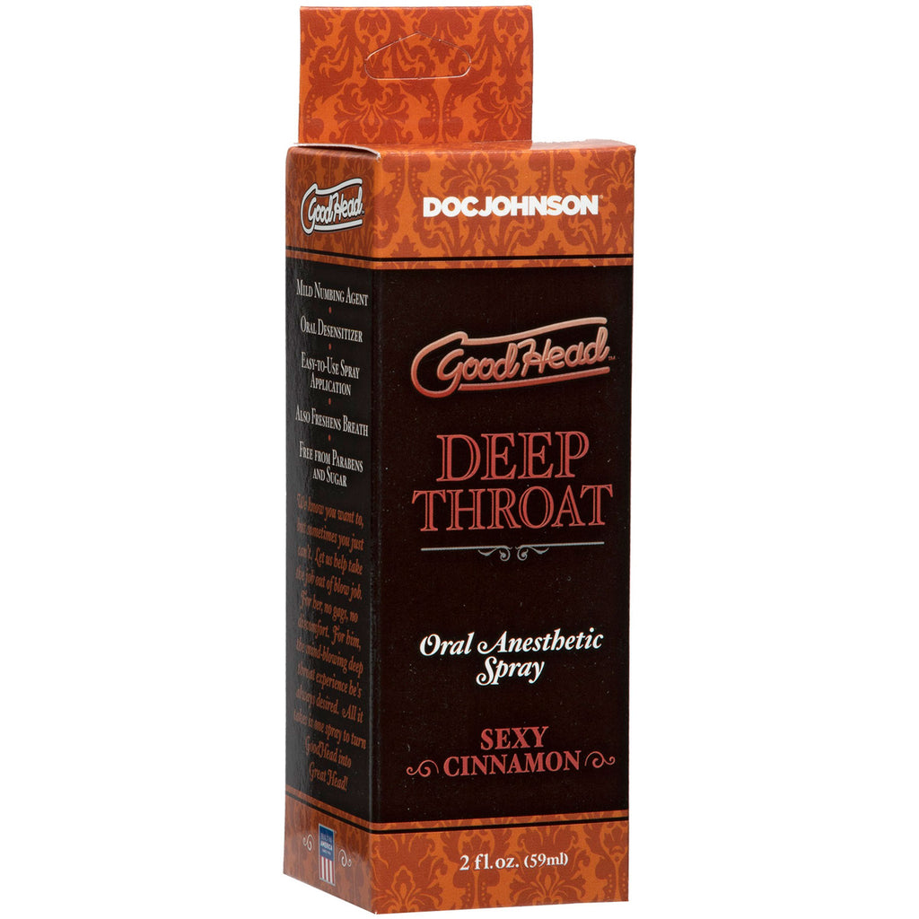 Good Head Deep Throat Spray - Sexy Cinnamon by Doc Johnson from LoveMart Co.