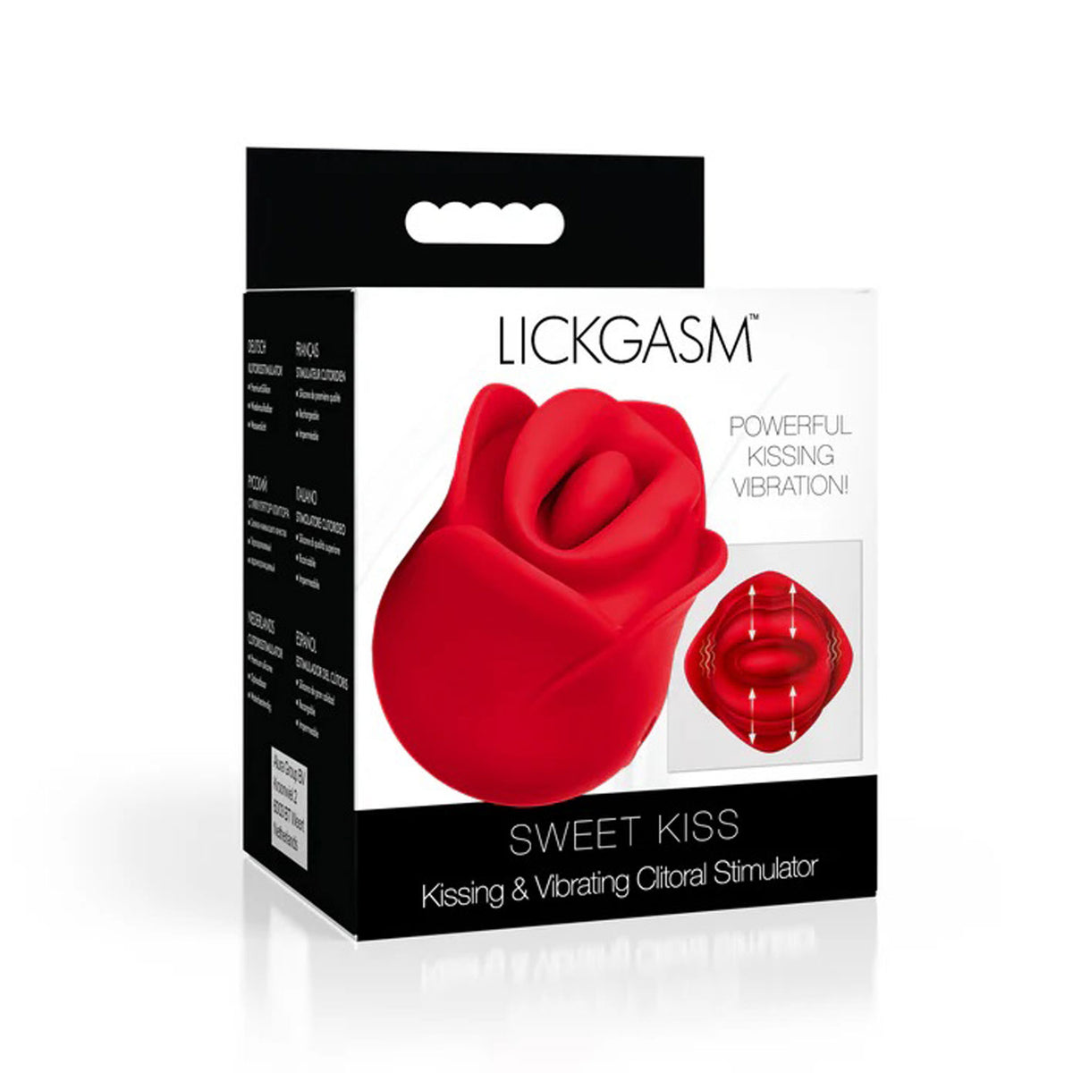 Sweet Kiss Kissing & Vibrating Clitoral Stimulator by XR Brands from LoveMart Co.