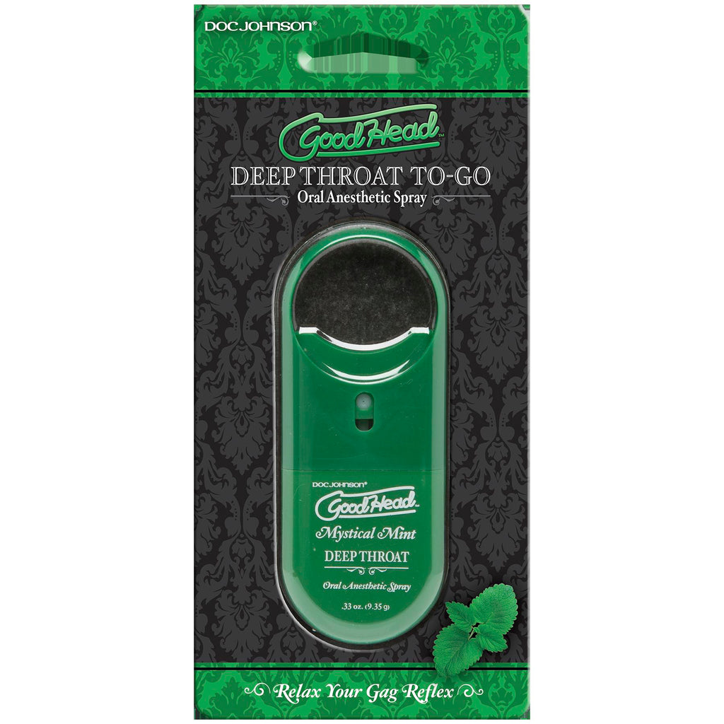 Good Head to Go Deep Throat Spray - Mystical Mint by Doc Johnson from LoveMart Co.
