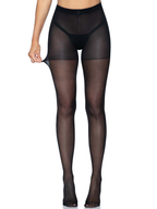 Sheer Open Butt Crotchless Pantyhose - One Size by Leg Avenue from LoveMart Co.