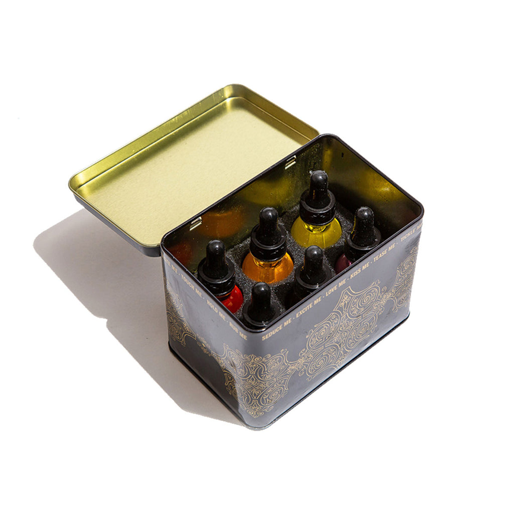 Oil of Love - the Collection Set - 6 Flavors by Kama Sutra from LoveMart Co.