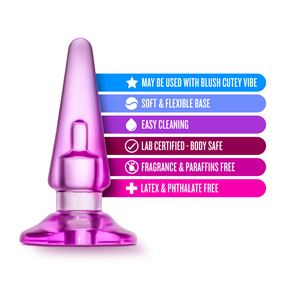 B Yours - Basic Anal Plug by Blush from LoveMart Co.