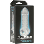 Optimale - Extender With Ball Strap - Thin - Frost by Doc Johnson from LoveMart Co.