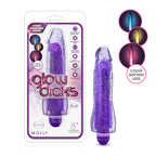 Glow Dicks - Molly Glitter Vibrator by Blush from LoveMart Co.