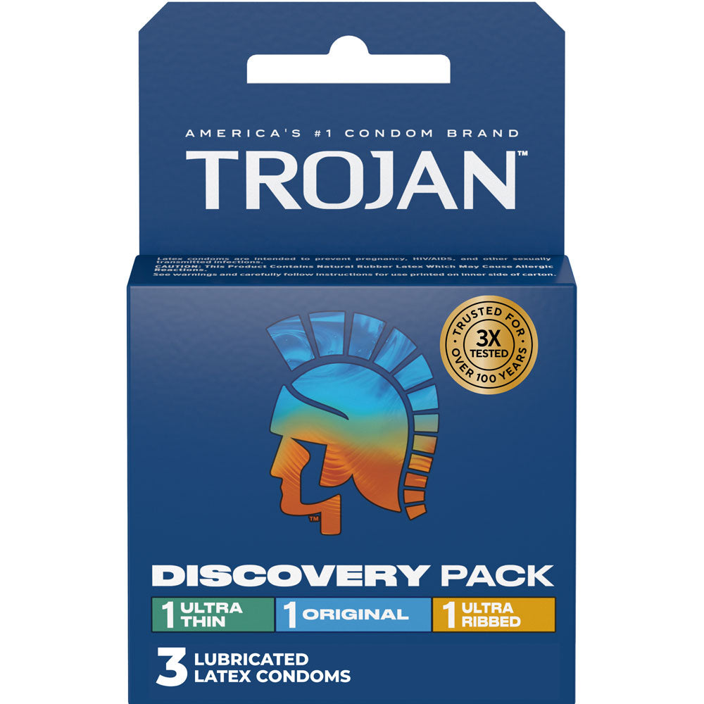Trojan Discovery Pack 3 Count by Paradise Marketing from LoveMart Co.