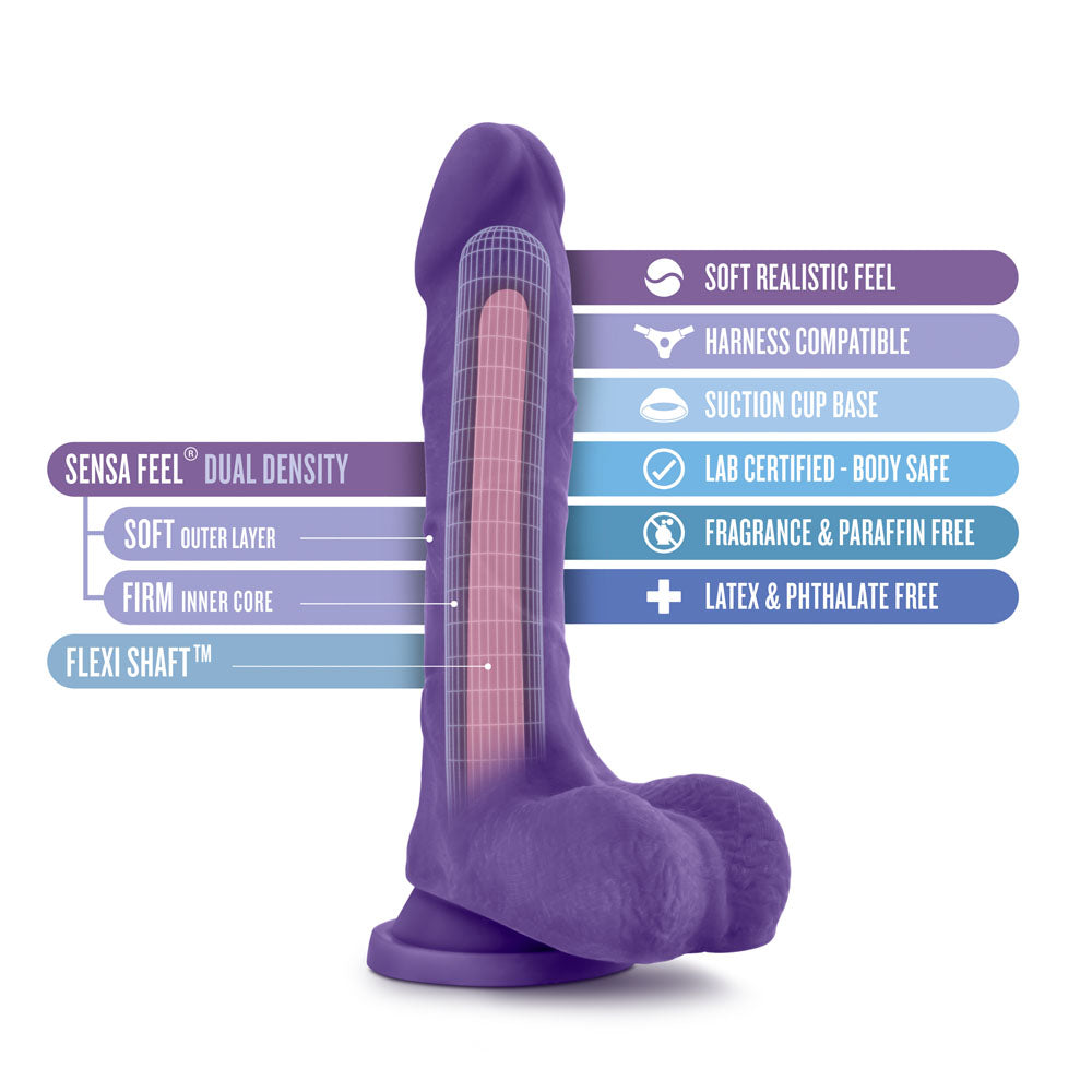 Au Natural - Bold - Thrill - 8.5 Inch Dildo by Blush from LoveMart Co.