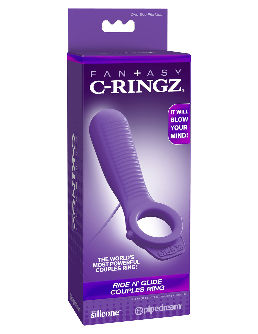 Fantasy C-Ringz Ride n' Glide Couples Ring by Pipedream from LoveMart Co.