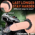 Caiman Silicone Cock Ring by XR Brands from LoveMart Co.