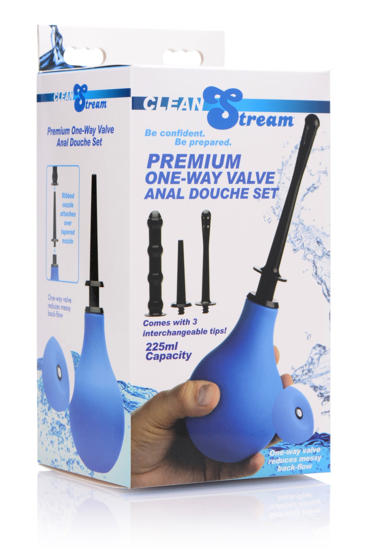 Premium One- Way Valve Anal Douche Set by XR Brands from LoveMart Co.
