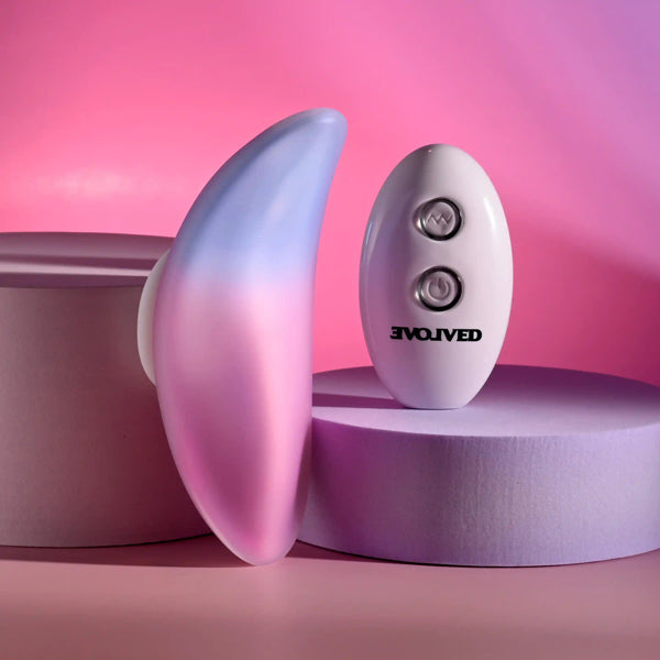 Paradise Panty - Purple/pink by Evolved Novelties from LoveMart Co.