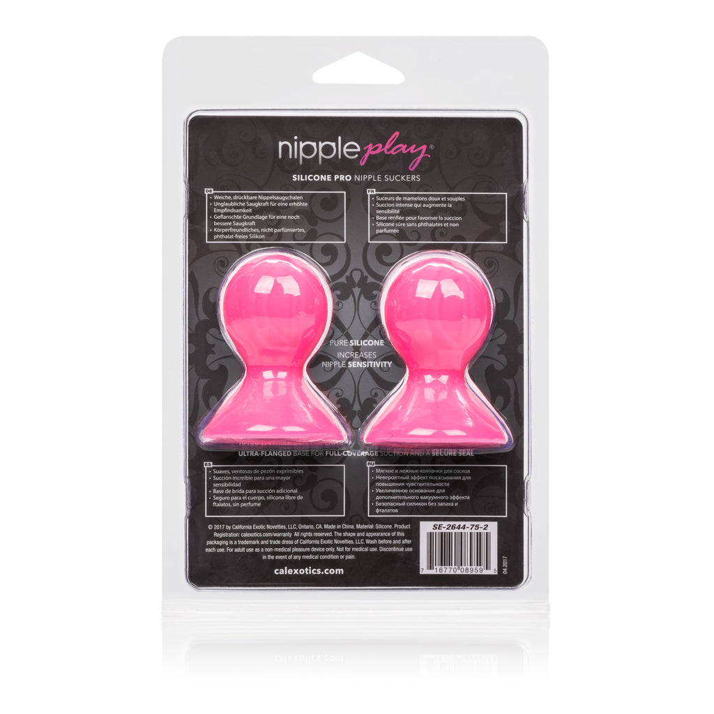 Nipple Play Silicone Pro Nipple Suckers by CalExotics from LoveMart Co.