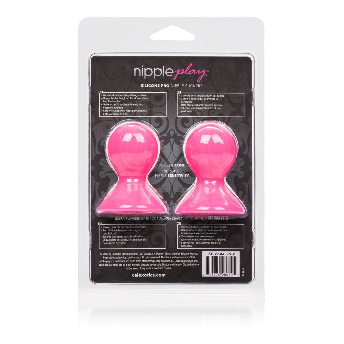 Nipple Play Silicone Pro Nipple Suckers by CalExotics from LoveMart Co.