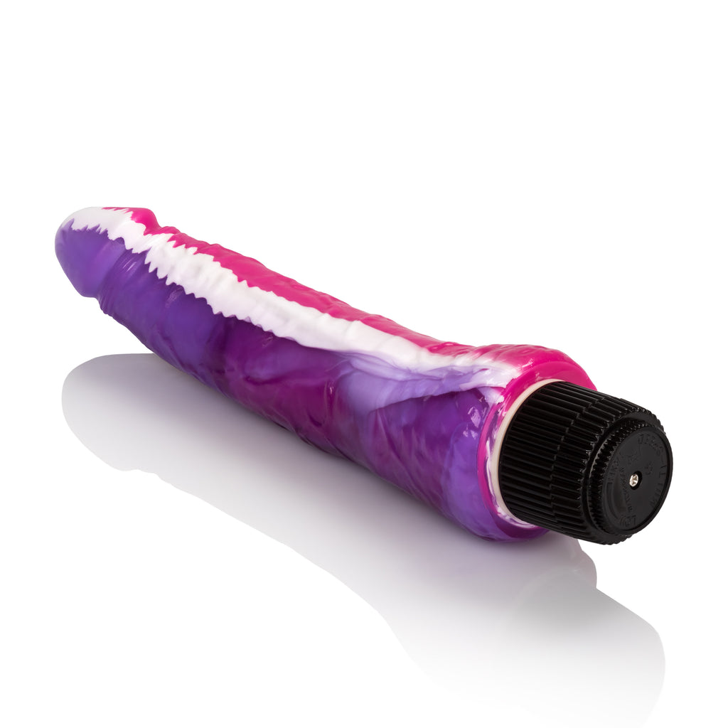 Funky Jelly Vibe 7.5 Inches - Pink/purple by CalExotics from LoveMart Co.