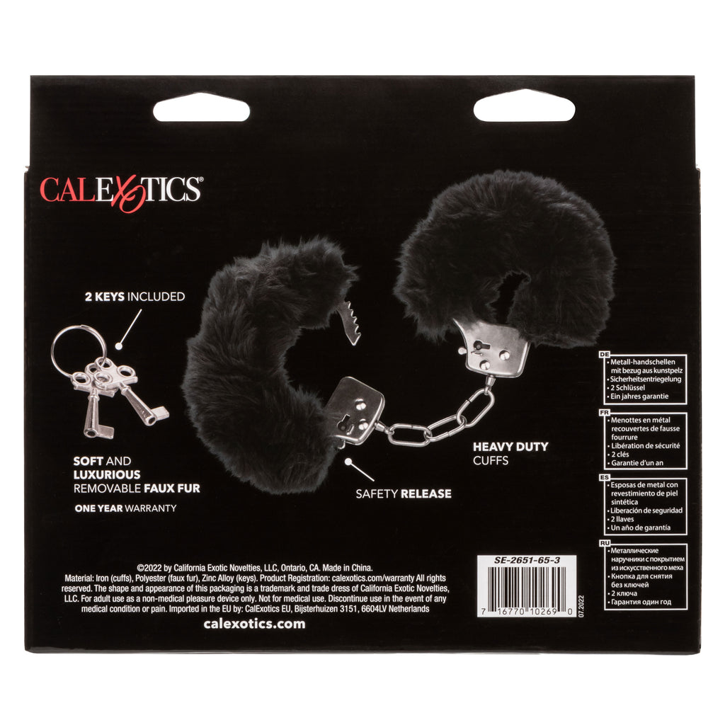 Ultra Fluffy Furry Cuffs by CalExotics from LoveMart Co.