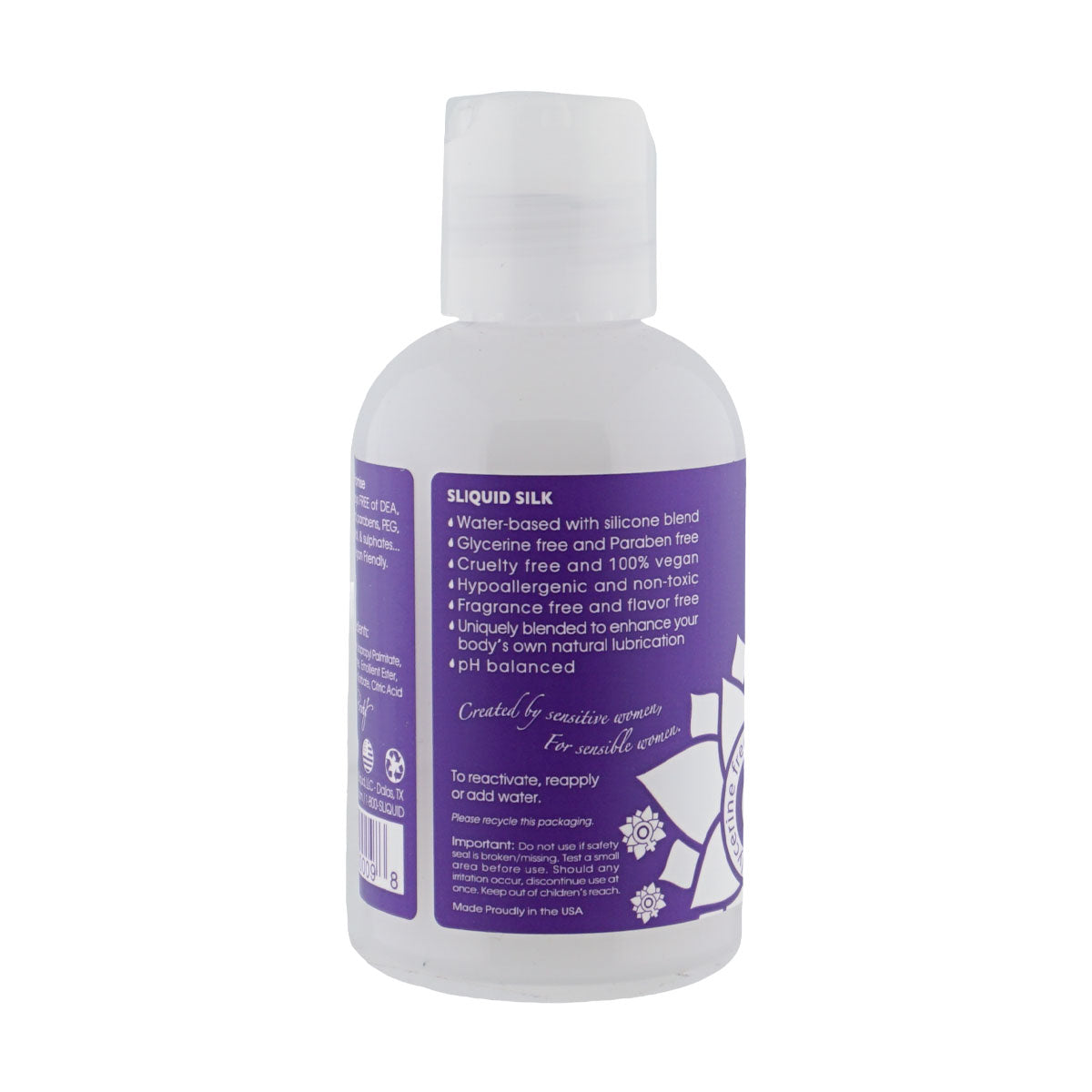 Naturals Silk - 4.2 Fl. Oz. (124 ml) by Sliquid from LoveMart Co.