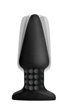 Model R Smooth Rimming Plug with Remote Control by XR Brands from LoveMart Co.