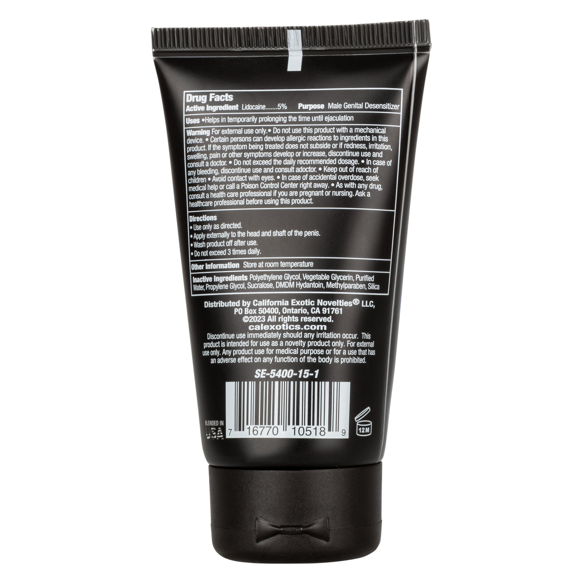 Peak Desensitizing 2 Oz by CalExotics from LoveMart Co.