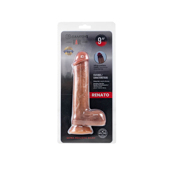 Raw Dildo Ultra Realistic Renato by Camtoyz from LoveMart Co.