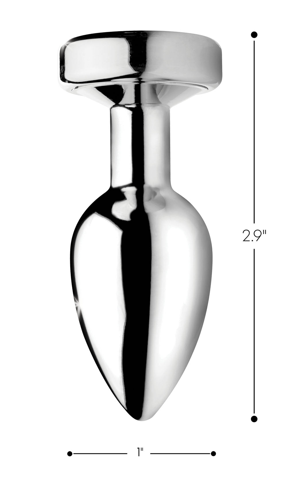 Light Up Small Anal Plug by XR Brands from LoveMart Co.