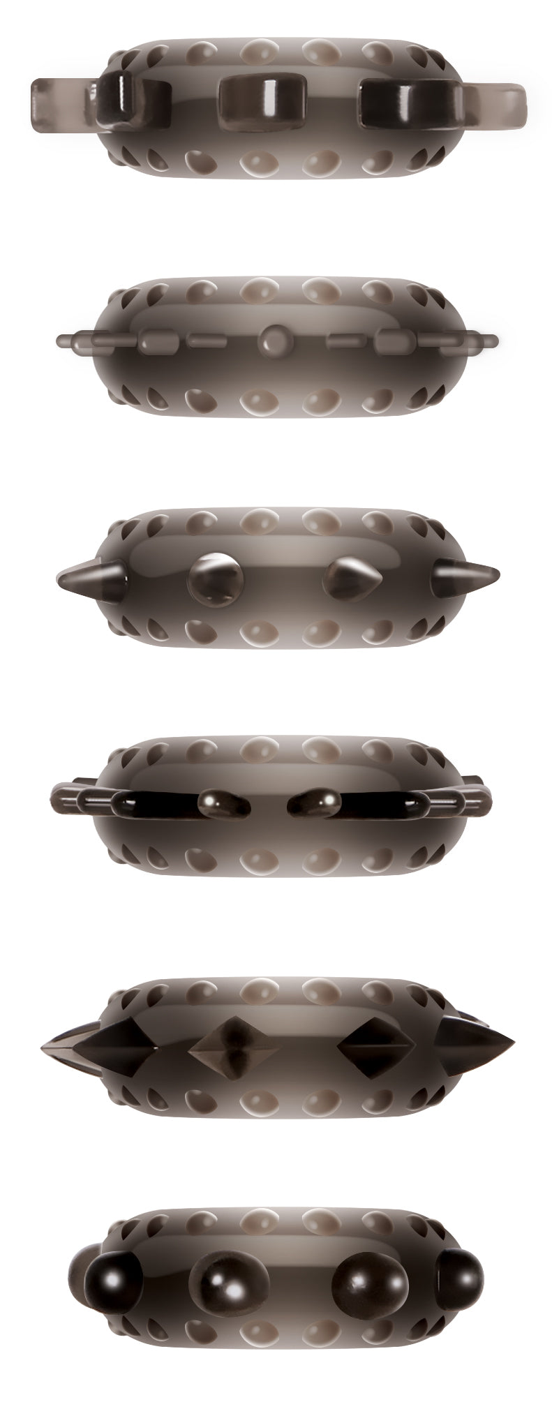 Zero Tolerance Cockstars 6 Cock Ring Set by Evolved Novelties from LoveMart Co.