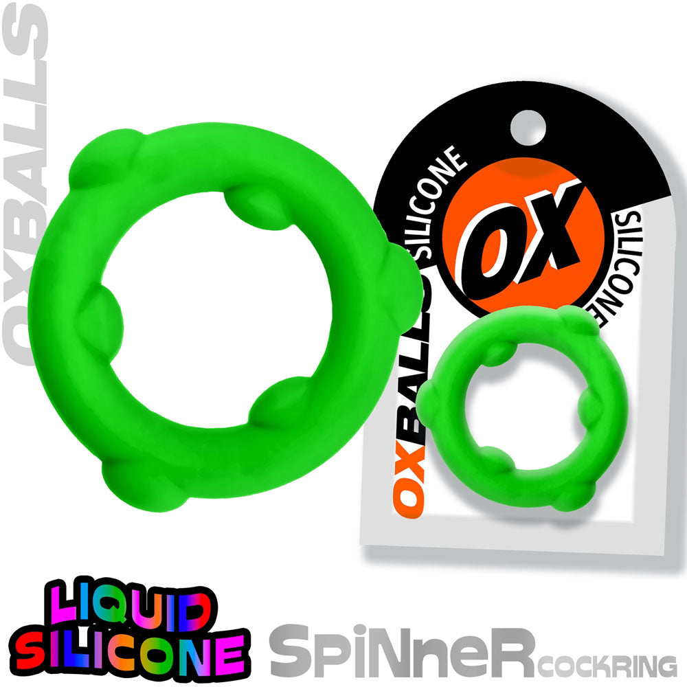Spinner Single Silicone Ring - Frog Silicone by Oxballs from LoveMart Co.