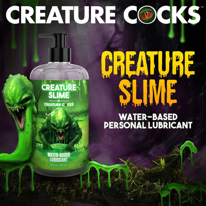 Creature Slime Water Based Lubricant 16oz by XR Brands from LoveMart Co.