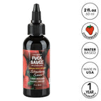 Fuck Sauce Flavored Water-Based Personal Lubricant Strawberry 2oz by CalExotics from LoveMart Co.