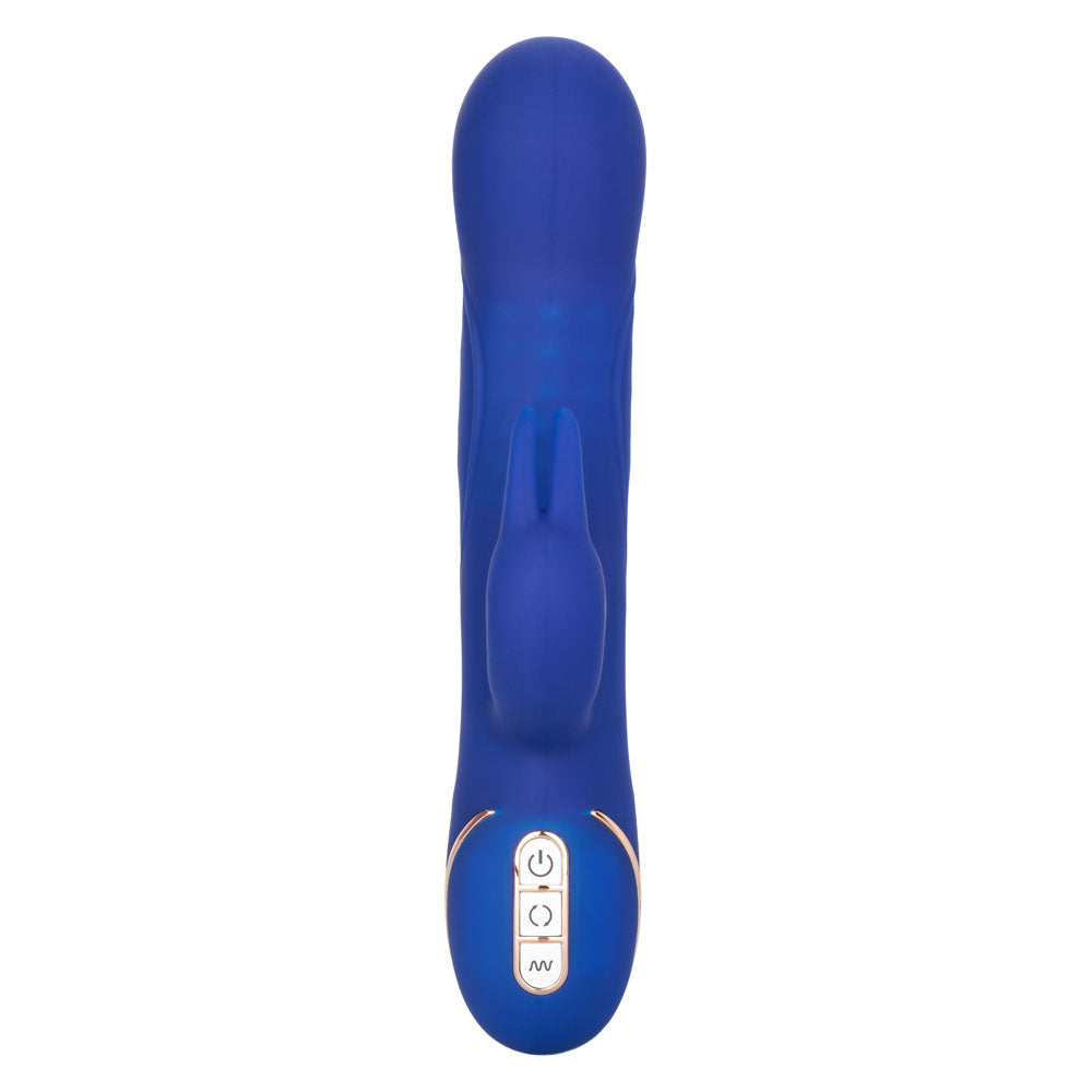 Jack Rabbit Signature Silicone Rotating Beaded Rabbit by CalExotics from LoveMart Co.