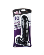 10" Thick Cock W/balls & Suction by SI Novelties from LoveMart Co.
