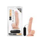 Dr. Skin - Dr. Spin - 8.5 Inch Gyrating Realistic Dildo - Vanilla by Blush from LoveMart Co.