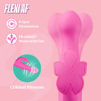 Aria - Naughty Af 2.0 - Rechargeable Vibe - Plum by Blush from LoveMart Co.