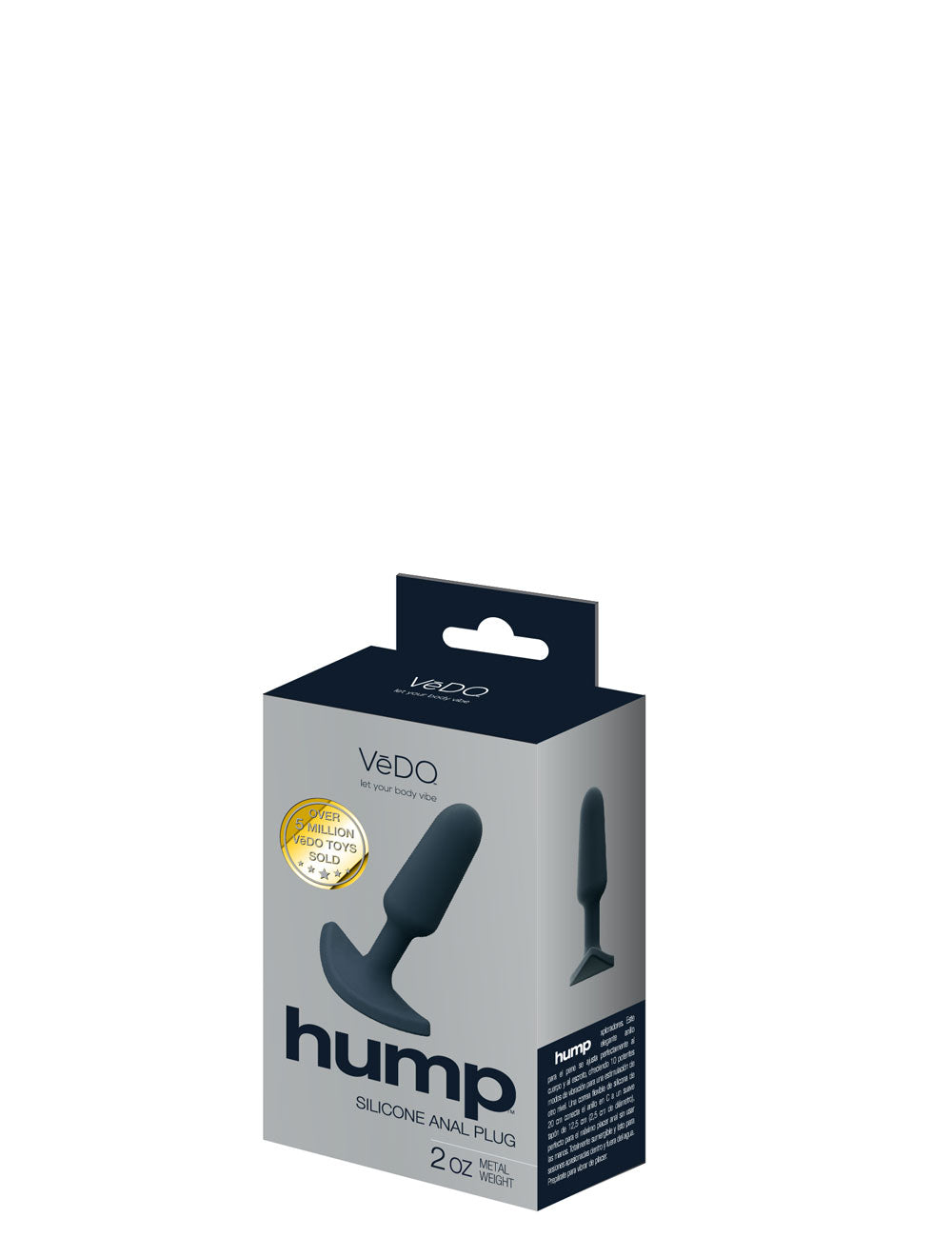 Hump Silicone Anal Plug by VeDO from LoveMart Co.