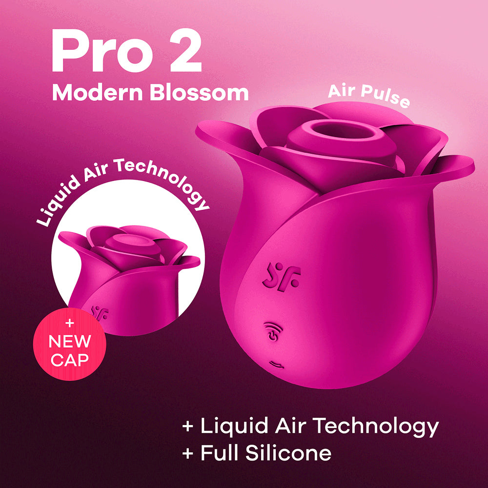 Pro 2 Modern Blossom - Hot by Satisfyer from LoveMart Co.