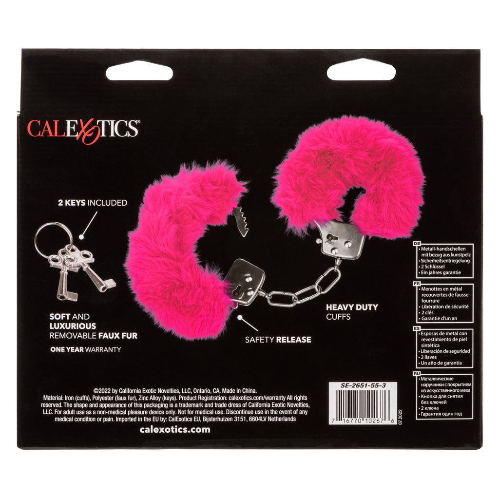 Ultra Fluffy Furry Cuffs by CalExotics from LoveMart Co.