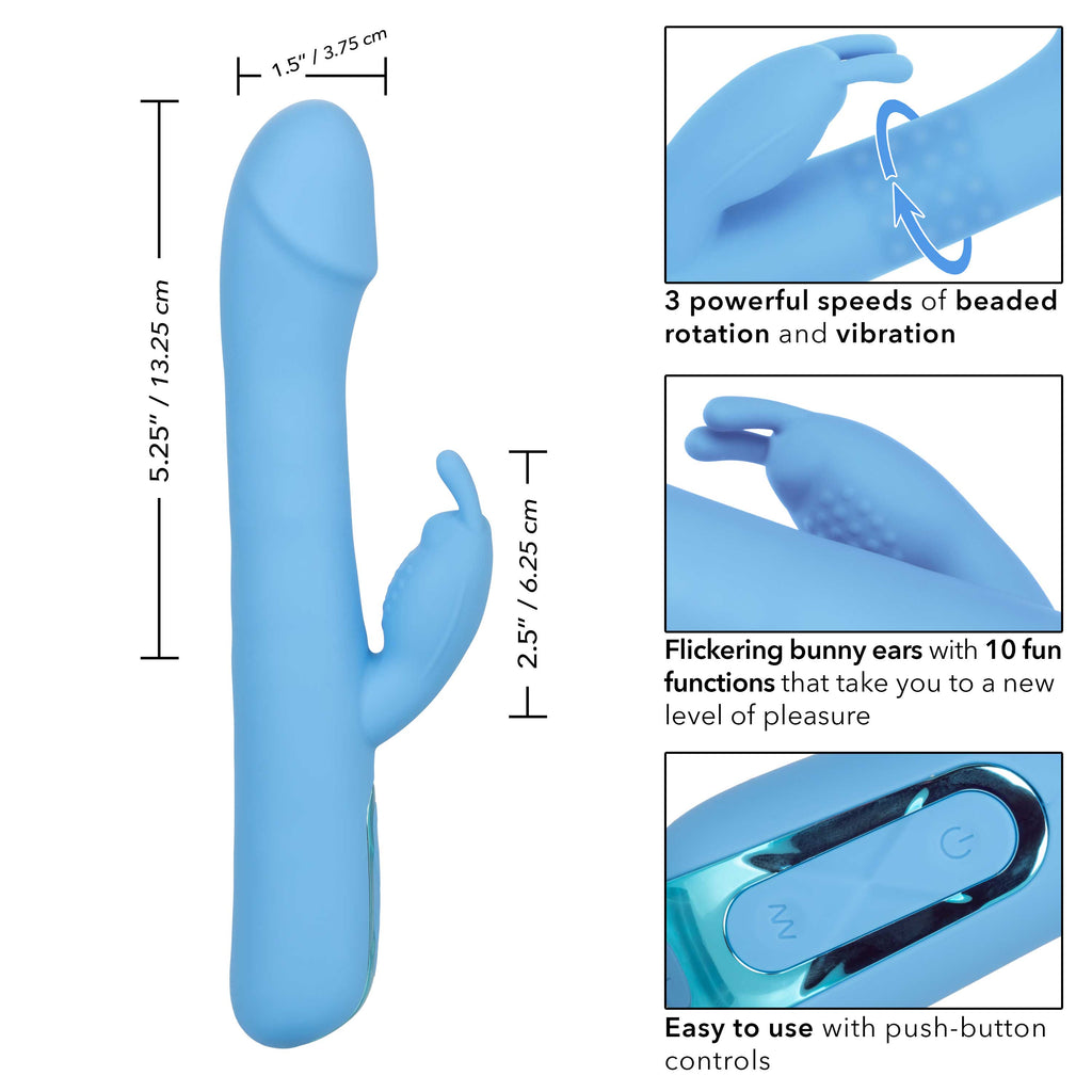 Jack Rabbit Elite Rotating Rabbit by CalExotics from LoveMart Co.