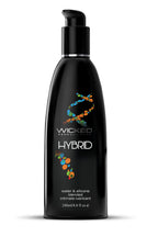 Hybrid Water and Silicone Blended Lubricant - 8 Fl. Oz. by Wicked Sensual Care from LoveMart Co.